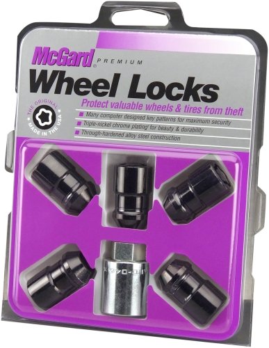 Mcgard 24526 Cone Seat Wheel Locks Black (M12 X 1.5 Thread Size) - Set Of 5 #TOP2
