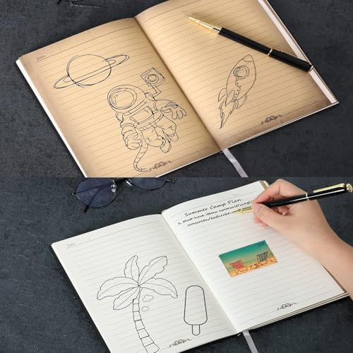 Image of Alokik Enterprise 3D Spider Junk DND Vintage Leather Journal Writing Notebook with 200 Pages A5 Journal Diary,Antique Handmade Leather Diary,Travel Diary&Notebooks to Write in,Diary Gift for Men Women
