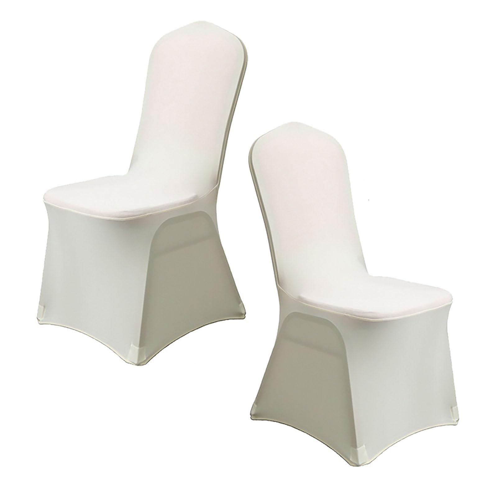 NMVAWIPT 20pcs Chair Cover, Polyester Spandex Stretch, Slipcovers Washable & Removable Covers, For Weddings, Dining Parties
