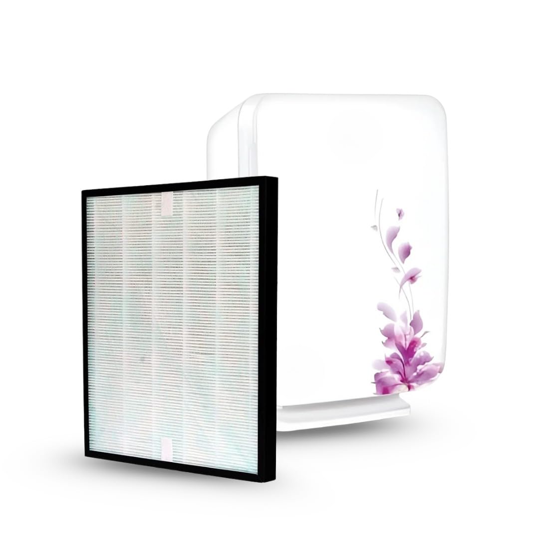 H14 True HEPA Replacement Filter with Activated Carbon for Knet Aura Air Purifier | Medical Grade | Removes Dust, Allergens, Smoke, PM2.5 & Odors 1