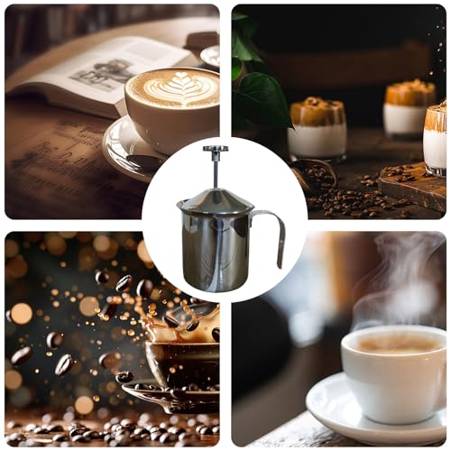 Mousseur à lait pour latte chocolat chaud et expresso maison - 5