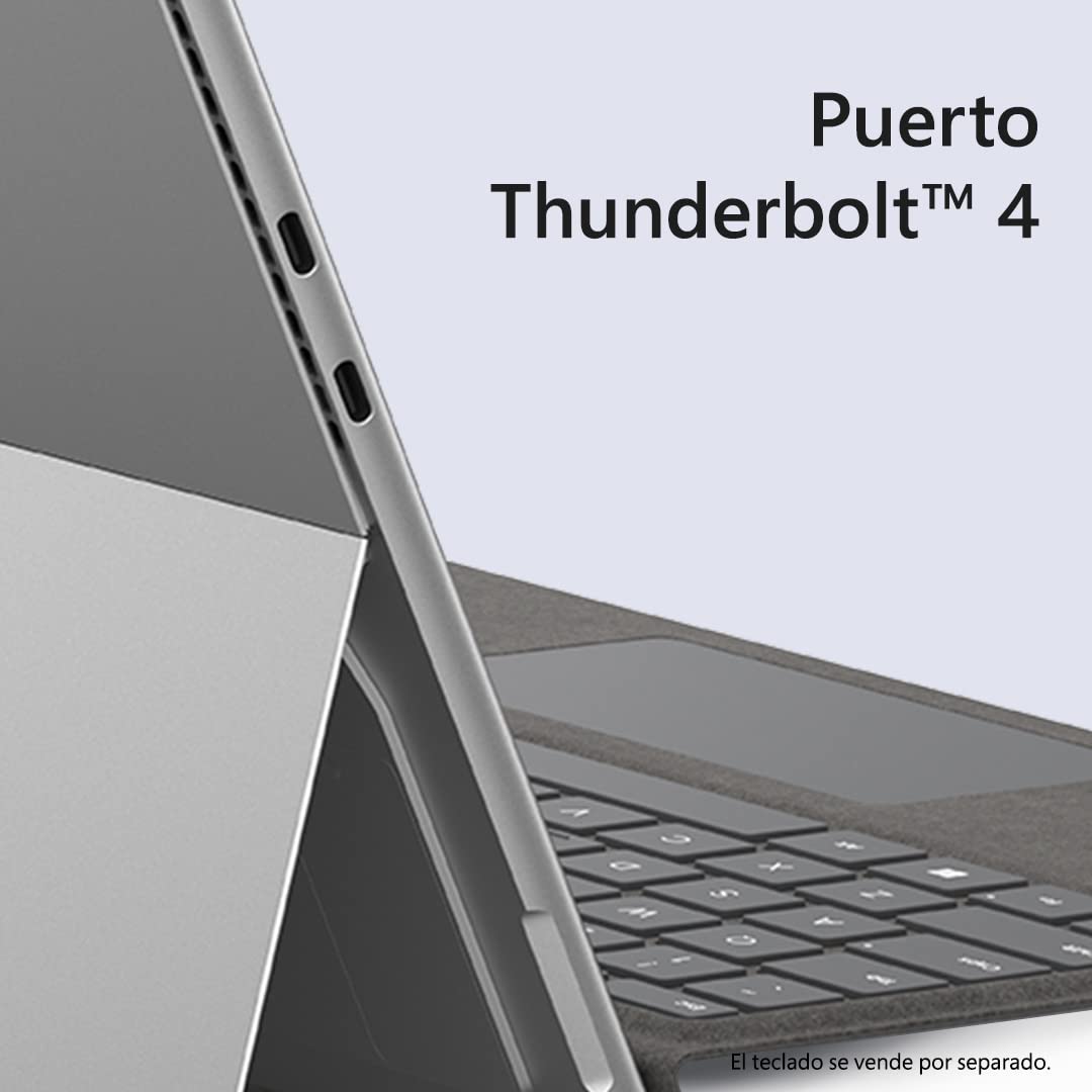 Microsoft Surface Pro 9 - (Intel Core EVO i5-1235U , 16GB RAM, 256GB SSD con Iris Xe graphics y Windows 11), Plata