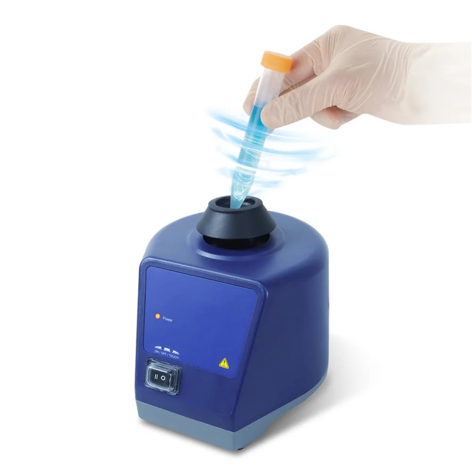 Agitatore da laboratorio, Miscelatore elettrico orbitale da laboratorio a velocità fissa 3000 giri/min for provette di inchiostro, agitatore for bottiglie di liquidi MX-F per uso industriale e agricol