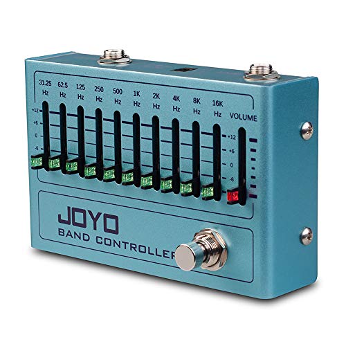 JOYO R-12 Band Controller Equalizer 10 Band EQ Pedal for Guitar & Bass