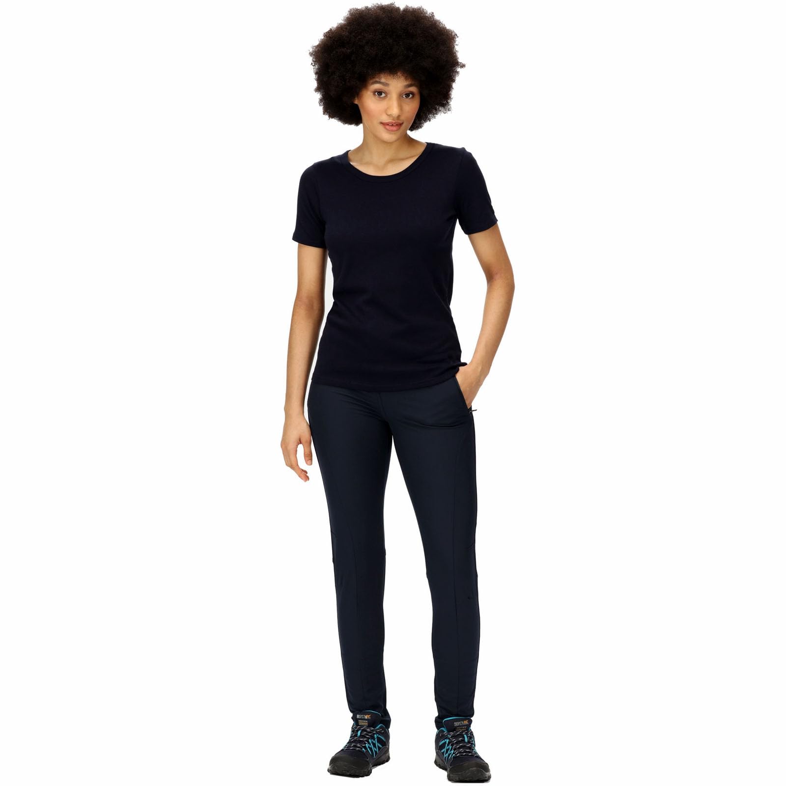 Regatta - Women's Pentre Stretch Walking Trousers, Pantaloni Bambino Donna