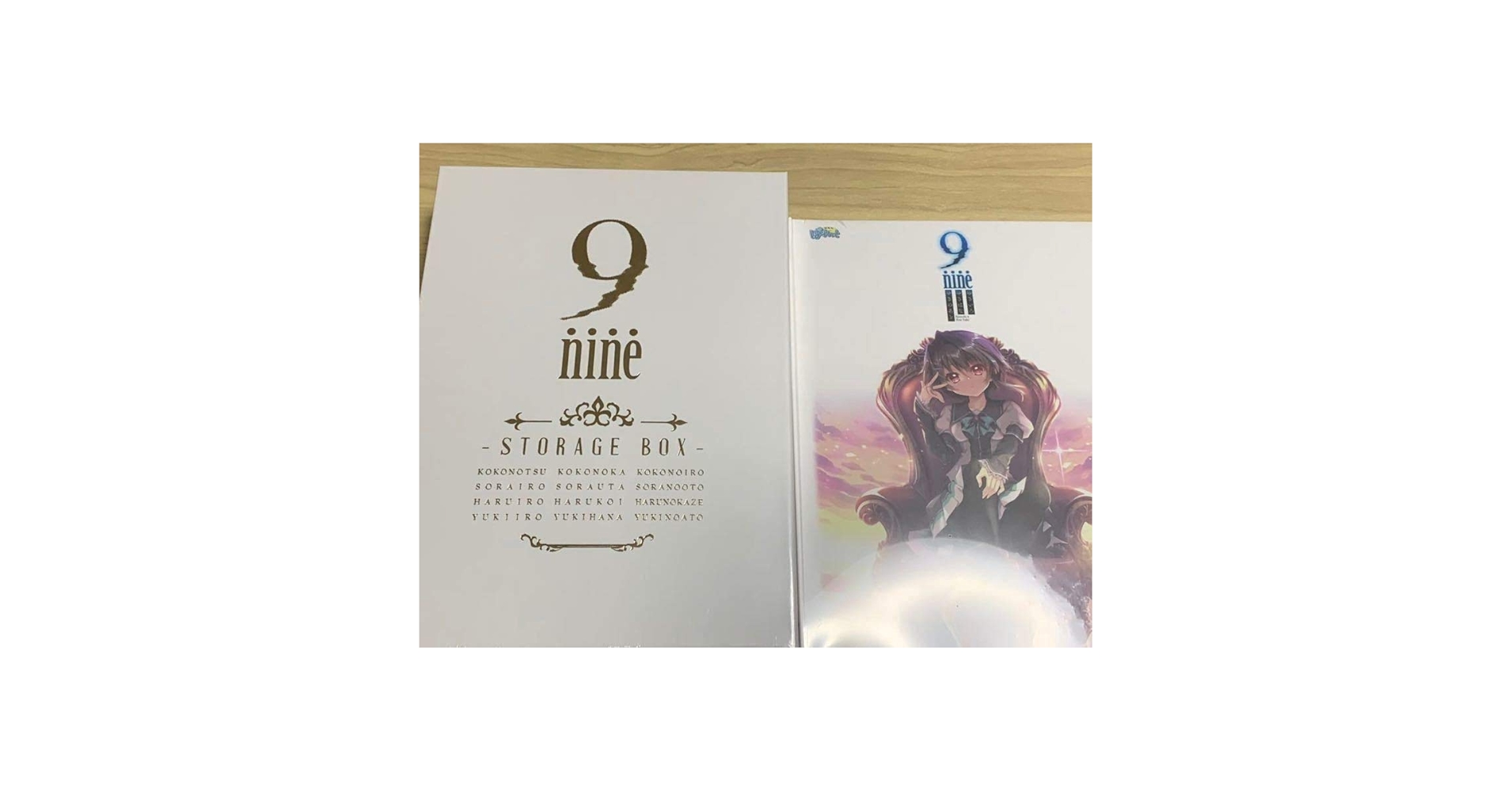 9nine ゆきいろ 複製色紙 ドラマCD ストレージBOX付き 9nine ゆきいろ 複製色紙 ドラマCD ストレージBOX付き