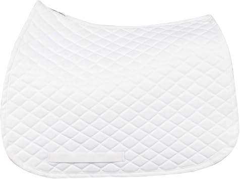 TuffRider Basic All Purpose Horse Riding Saddle Pad | Wither Relief Brushed Underside for Training and Competition