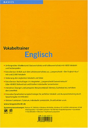 Langenscheidt Vokabeltrainer 2.0 Englisch