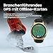 Amazfit T-Rex 3 Pro Outdoor Smartwatch 44 mm Saphir-AMOLED, Taschenlampe, Titanlünette, Dual-Band GPS, Offline-Karten, bis zu 17 Tage Akku, 10 ATM, 180+ Sportmodi, Android & iPhone, Arktisches Gold