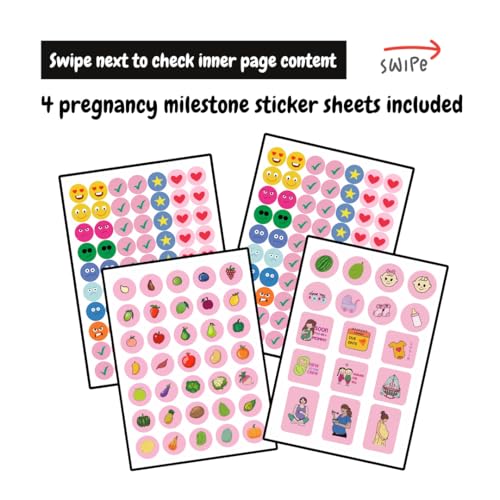 Image of Pregnancy Journal for Pregnant Women - 40-Week Bump Tracker & Memory Book with Stickers | Guided Pregnancy Planner with Prompts, Milestone Pages & Hardcover Keepsake | Gift for Expecting Moms (coming soon)