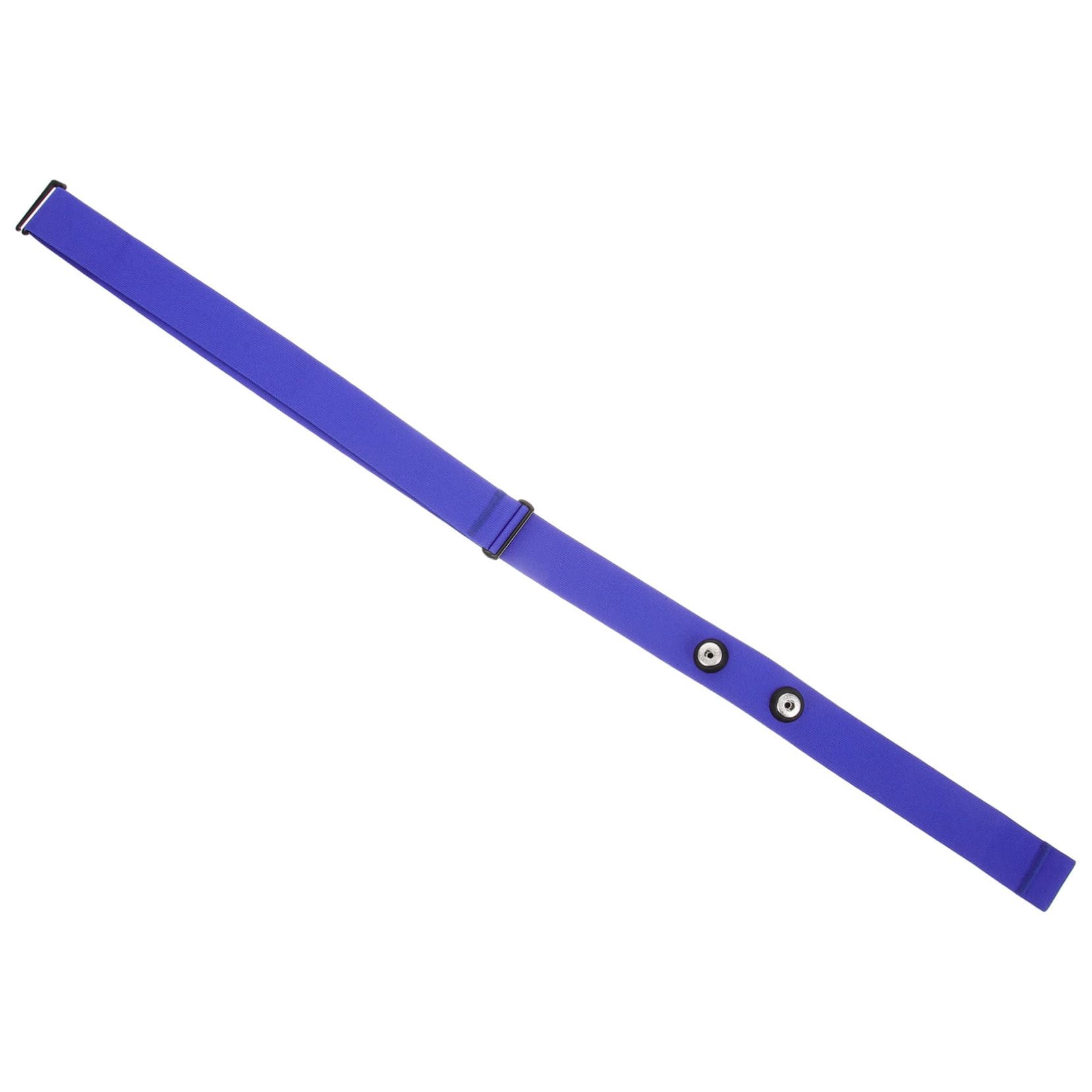 pulsómetros Monitor pulsometros Banda de Monitor de frecuencia cardíaca cinturón Deportivo Cinturones de Monitor de Ritmo cardíaco Correa elástica Deportiva Nylon Blue