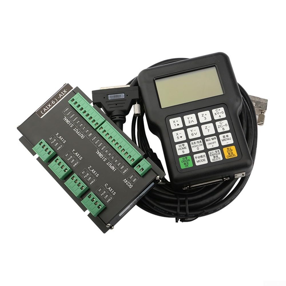 Sistema de control de mango de máquina de grabado con memoria de coordenadas múltiples para enrutadores CNC que soporta la continuación del punto de interrupción y protección de apagado