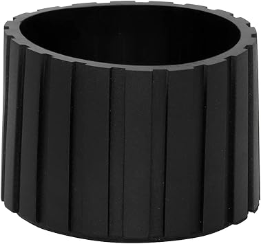 Flyshop Chair Leg Tips Caps Furniture Floor Protectors Odourless Frosted Synthetic Rubber Chair Leg Caps, Round, 1-5/8 inch, 42 mm, 4PCS, Black