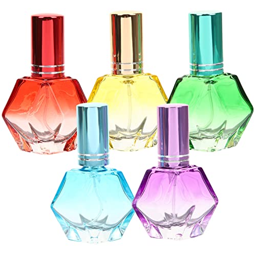 Cabilock Contenitori Per Flaconi Spray Decorativi Piccoli Da 10 Ml Flaconi Di Profumo Colorati Flaconi Ricaricabili Colore Casuale