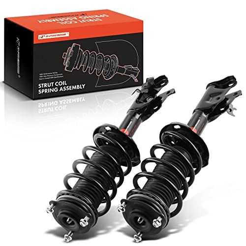 A-Premium Front Pair (2) Complete Shock Struts & Coil Spring Assembly Compatible with Honda Civic Sedan 2006-2011 & Acura CSX 2006-2011, Driver and Passenger Side by A-Premium - Used condition - US$135.93