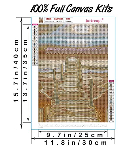 Jurirenpt Diamond Painting Kits For Adults,Diamond Art Kit,5D Diamond Painting Kit Full Drill Round For Wall Decor,Gift,Relaxing #TOP2