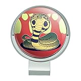 GRAPHICS & MORE Cobra Snake Golf Hat Clip with Magnetic Ball Marker