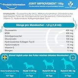 European Pet Pharmacy Joint Max+ Joint Care für Hunde — Nahrungsergänzungsmittel Hund & Katze – Nährstoffreiche Formel mit Grünlippmuschel Hund – Jedes Alter – 140 g Glucosamin Chondroitin Pulver