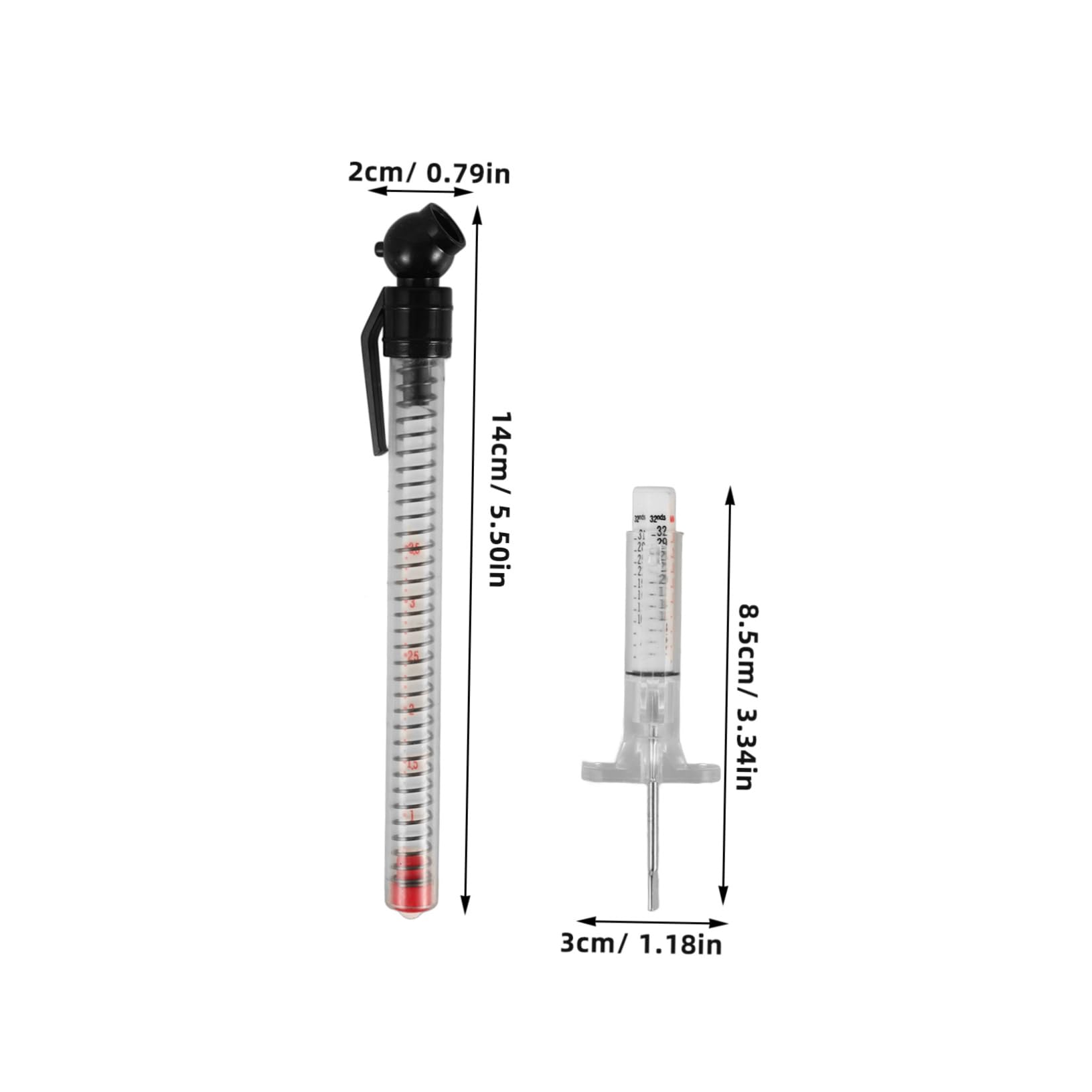 FUNOMOCYA 1Set Tire Tread Depth Gauge Tool Accurate Measurement for Tire Depth Compatibility for Cars and Trucks Portable Design for Easy Carrying and Use Essential for Safety