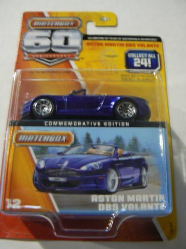 Matchbox Commemorative Edition Aston Martin Dbs Volante 60th Anniversary