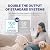 NU Aqua 7-Stage Pump Under Sink Reverse Osmosis Water Filter System + 1 Year Replacement Membrane Filter Set + Ice Maker & Refrigerator Connection - RO Filtration - Faucet & Tank - 100GPD Undersink