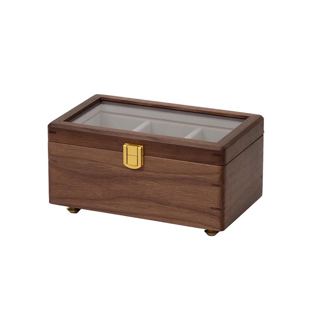 ANVLOJRIH Watch Box Household Large Capacity Wooden Watch Storage Box Store Display Watches Box