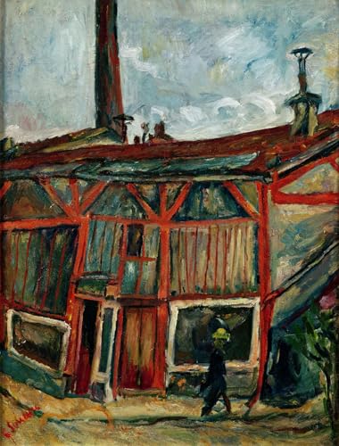 Toile Chaim Soutine Ateliers de la Cité de Falguière 60x90cm