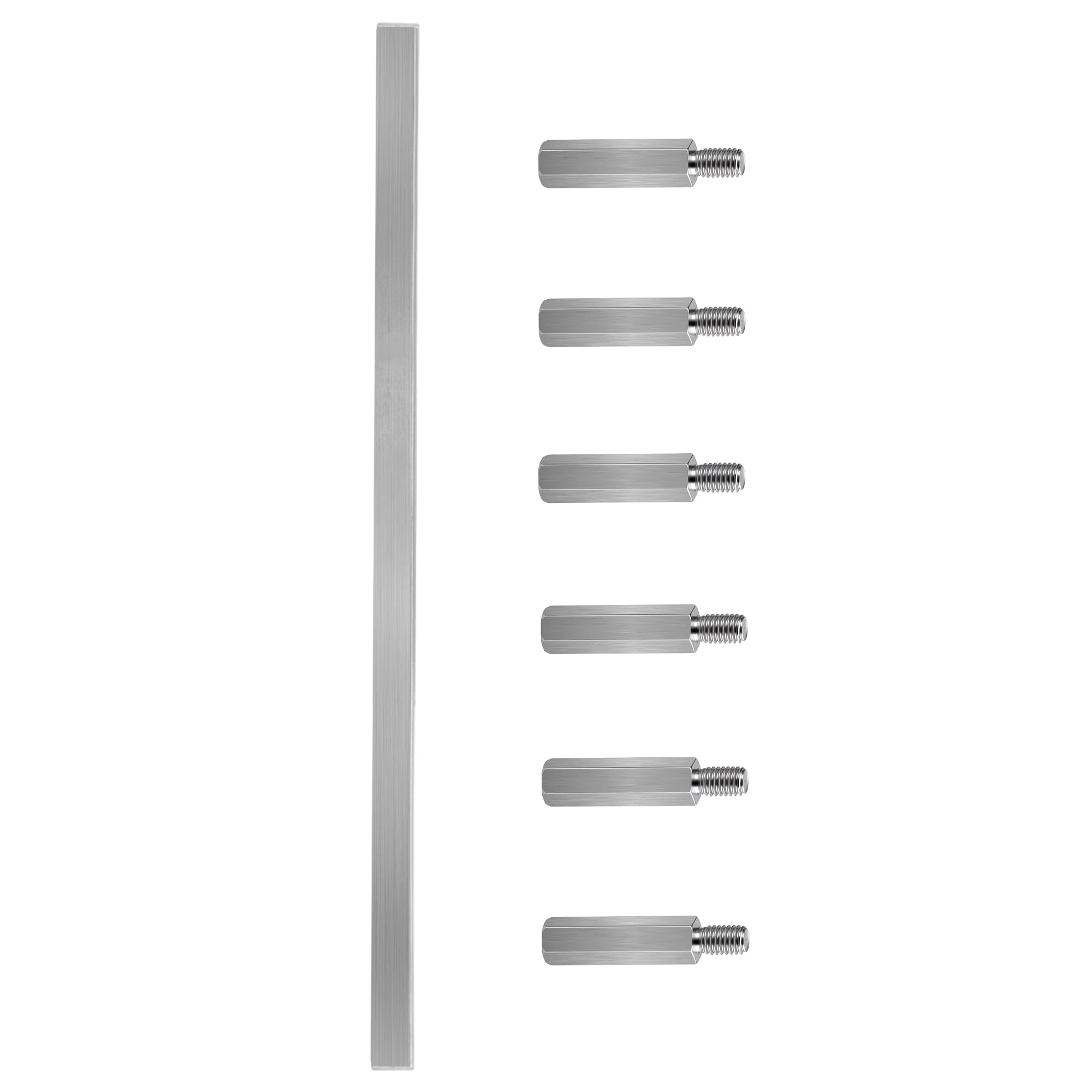 Thick Door Lock Extension Kit 5 in, Compatible with Lockey C/M/2000/3000 Series Keyless Mechanical Lock