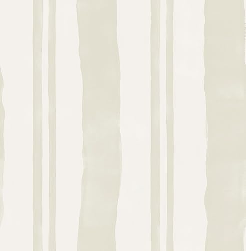 RoomMates Mr. Kate Winston RMK12770PLW - Papel pintado de rayas para acuarela
