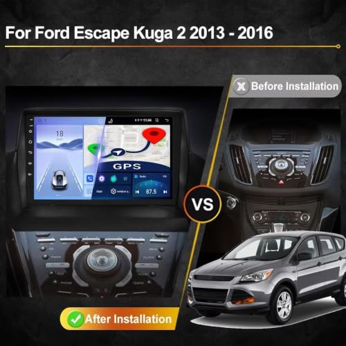 Radio de coche 2 DIN Honda CR-V 2006-2011 con Android Auto y Bluetooth 2G+32G 2