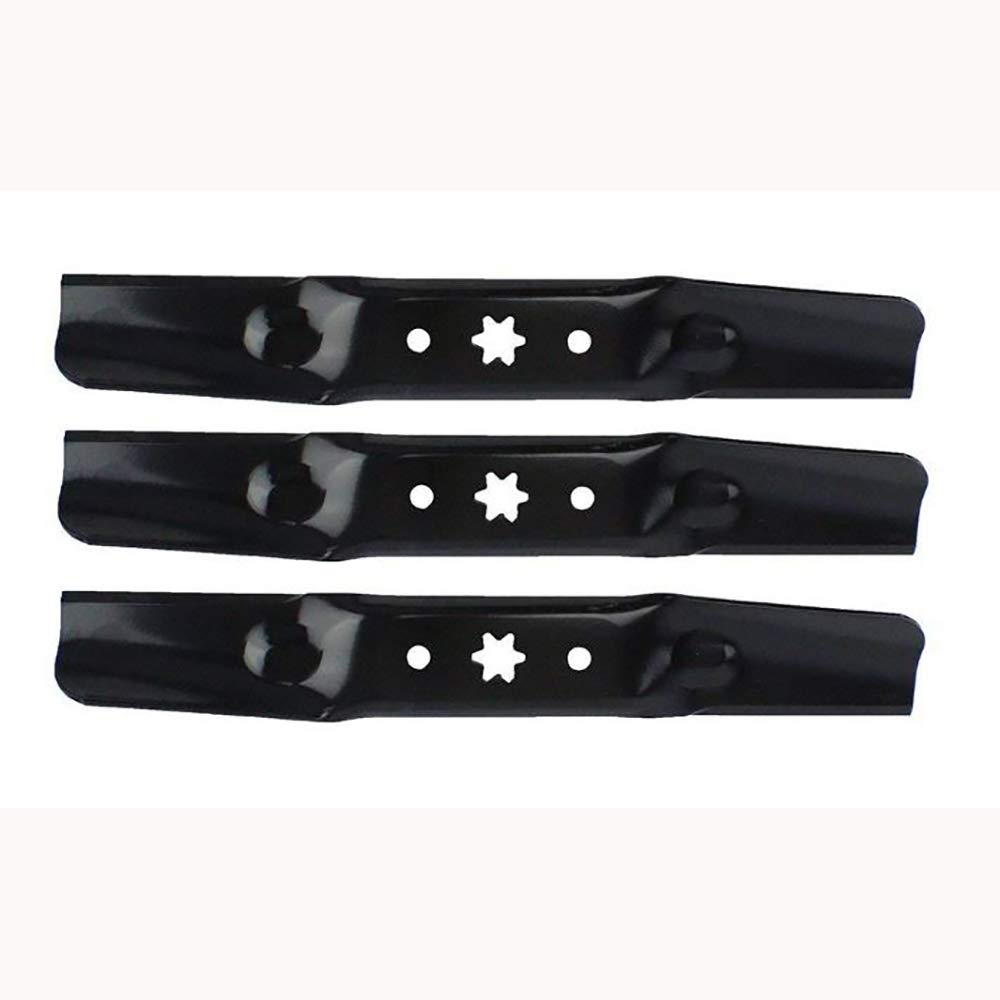 Reliable Aftermarket Parts Our Name Says It All Lawn Mower Blades fits MTD Cub Cadet 942-05052A RZT S50 XT1 GT50 LT50 XT2 fits Troy Bilt High Lift 3 Pack