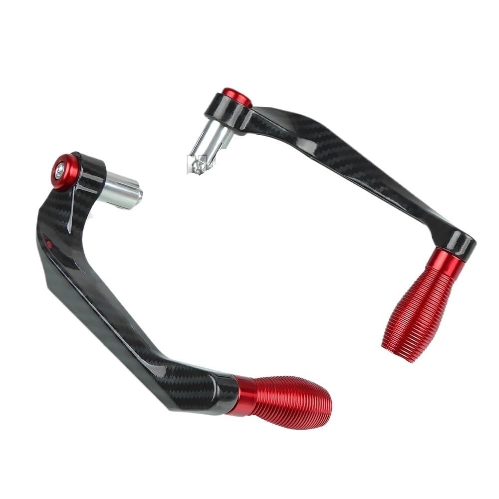 Lpuytrb Red Brake Guard Lever For Nx650 J-X For Dominator 1988-1999 Nx 650 Motorcycle 7/8" 22Mm Handlebar Brake Clutch Lever Guard Protector Handle Proguard