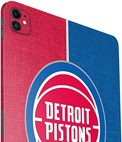 Skinit Tablet Decal Skin Compatible with iPad Pro 12.9in (2021) - Officially Licensed NBA Detroit Pistons Canvas Design