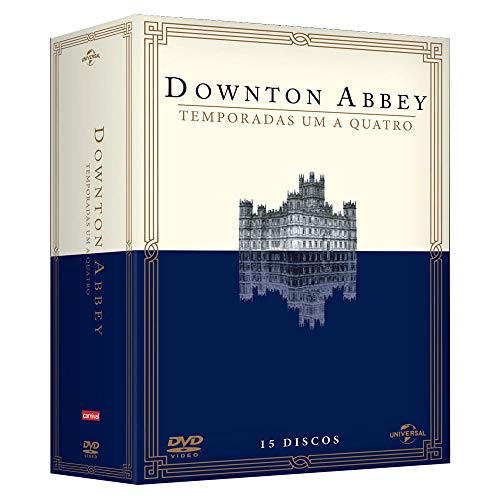 DVD BOX - DOWNTON ABBEY - TEMPORADA 1° A 4° TEMPORADA