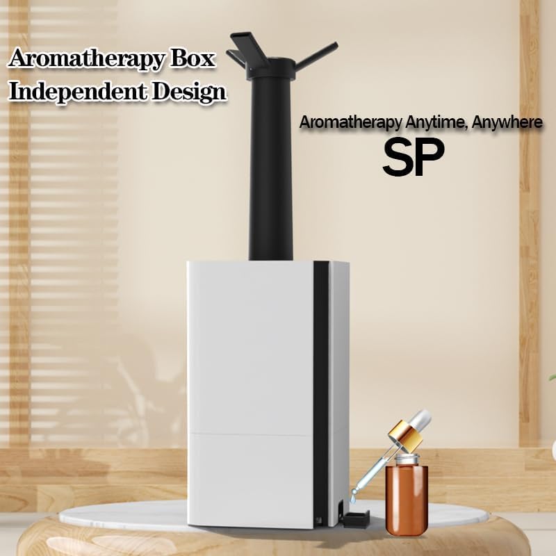 mobigon 7L Humidifiers for Bedroom Large Room Home, Top Fill Cool Mist Humidifier with Essential Oil Diffuser,for Baby Nursery,Office,Plants,80H,7 Colors Light,360° Extension Tube Nozzle (White Black)