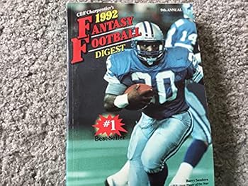 Paperback Fantasy Football Digest 1992 Book
