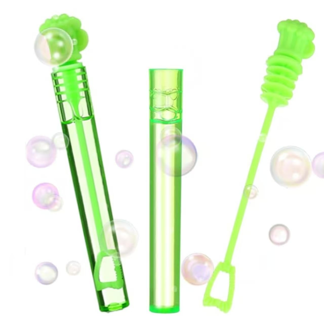 10 Pcs Mini Bubble Wands, Party Favors Bubble Toys for Kids Adults, Goodie Bag Stuffers, Classroom Prizes & Birthday Party Supplies