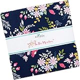 Riley Blake Designs Riley Blake in The Meadow 5'' Stackers 42 Pcs, Multi