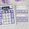 لوحة مفاتيح ميكانيكية MechLands AJAZZ AK980 بنسبة 98% مع مجموعة أغطية مفاتيح KiiBOOM X Elyxirine Digital Dreams Pastel Y2K