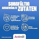 ACTIMEL Joghurt Drink Classic 0,1% fett 8x100g mit 20 Milliarden L. Casei Joghurtkulturen und den Vitaminen B6 und D, ohne Zuckerzusatz