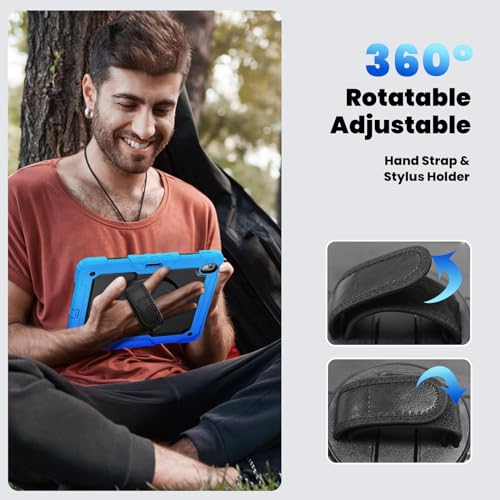 Housse iPad Air 13 antichoc rotative pour éviter les chutes d'écran - 6