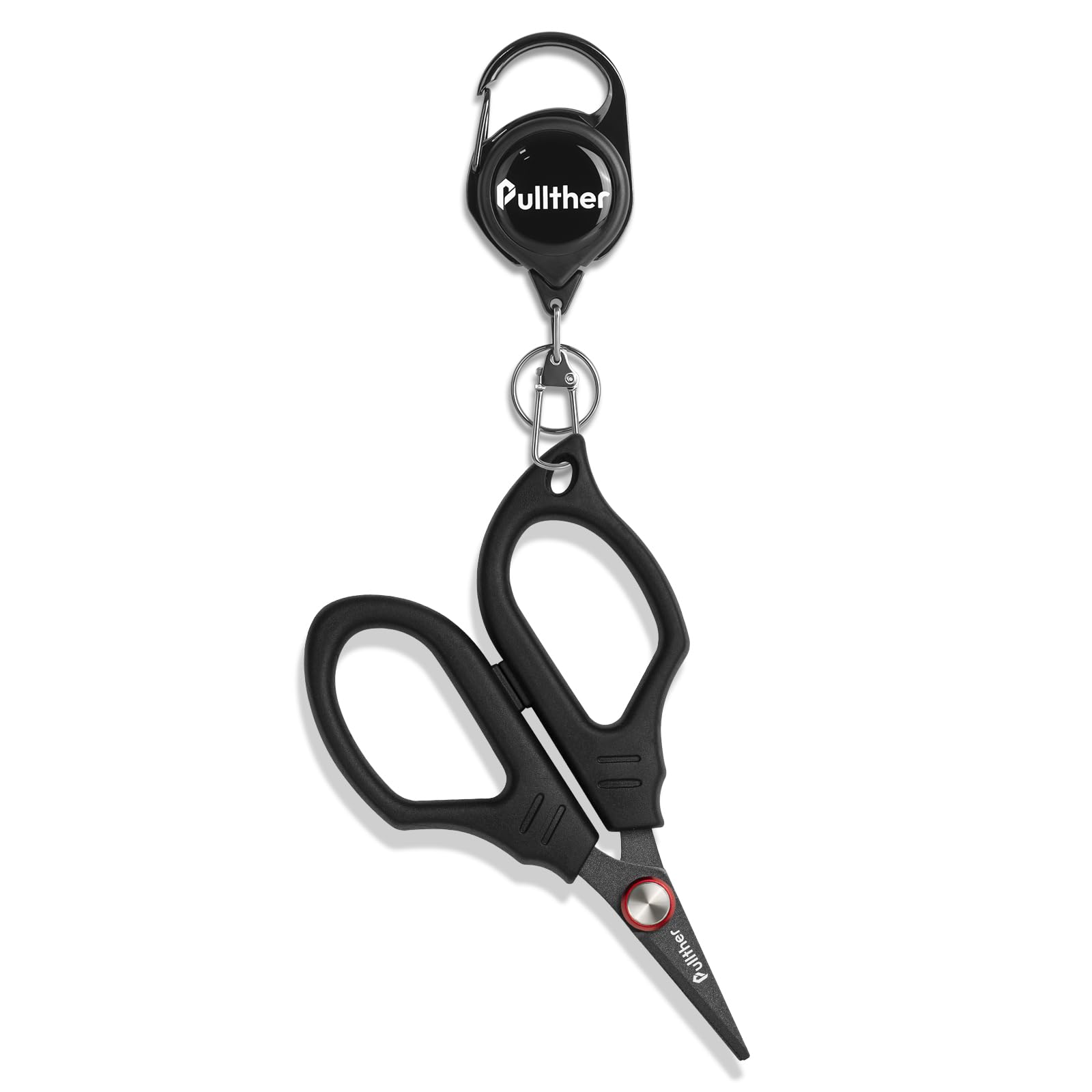 Pullther fishing scissors for braided line,Cutter Stainless Steel with Teflon Coated Fishing,fishing line cutter,fishing accessories for saltwater and Freshwater