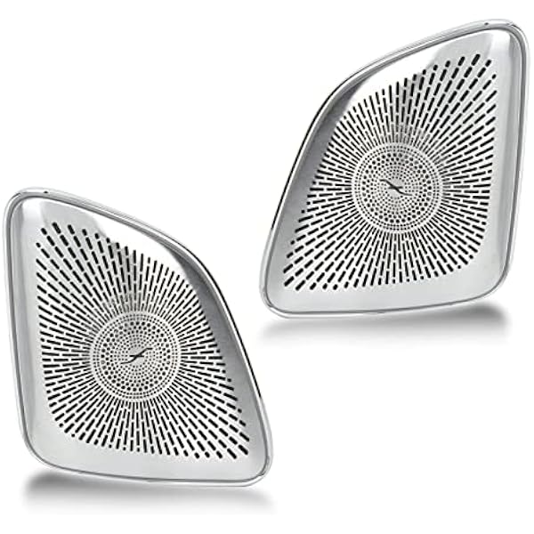 aqxreight 64-kolorowa Osłona Głośnika Wysokotonowego z Zamiennikiem Oświetlenia Otoczenia LED dla Klasy GLE W167 2020 i Klasy GLS X167 2020