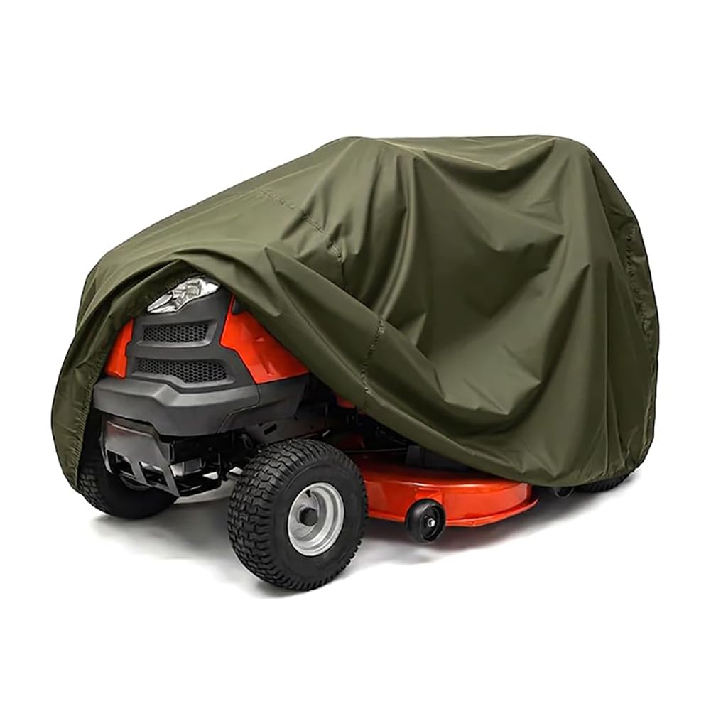 DCYBDL Riding Lawn Mower Cover for Stihl RT 4082 2019-pr 32", Heavy Duty Water Resistant Ride on Mower Dust Cover with Windproof Elastic Hem