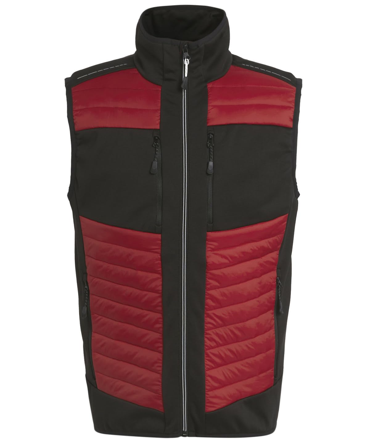 COOZO Unisex E-Volve Thermal Hybrid Bodywarmer - Classic Red/Black - M