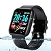 Produktbild Adhope Smartwatch für Herren Damen Sportuhr Fitness Armbanduhr Bluetooth 1.3 Zoll Voll Touchscreen Smartwatch Wasserdicht mit Pulsmesser Schlafmonitor Blutdruckmonitor Blutsauerstoff für iOS Android