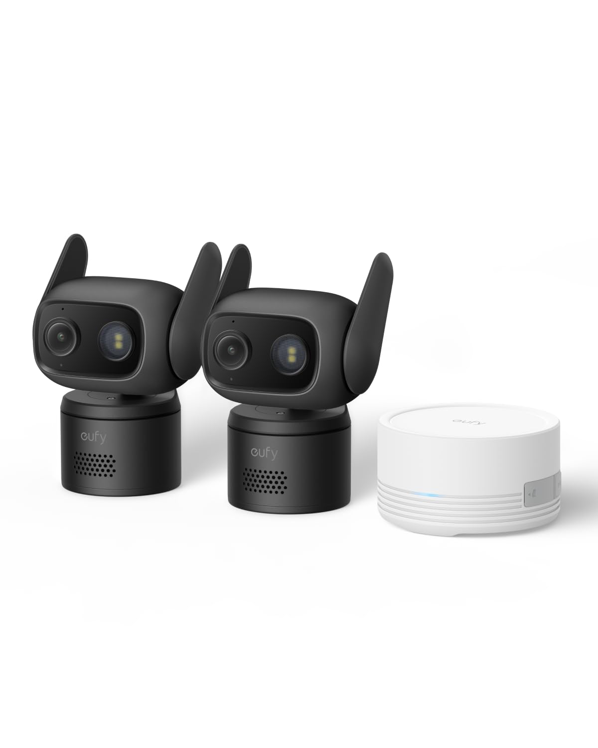 Anker eufy Security Wired Cam C31 2-Cam Kit, Indoor/Outdoor, Black