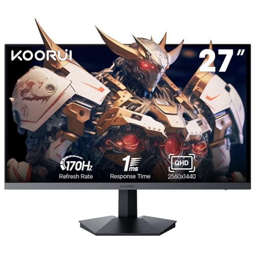 と*み様 Koorui GN03 27インチ WQHD VAモニター　170hz Amazon.com: KOORUI Monitor, 27