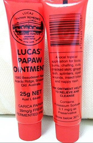 Lucas Papaw Magic millón con crema de papaya (paquete de 2) por Lucas