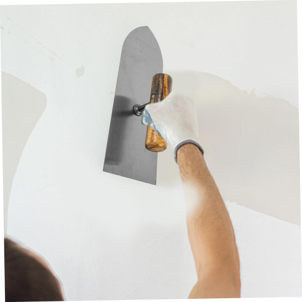 Artibetter 10pezzi Frattazzo Inossidabile Per Intonaco e Cartongesso Strumento Smoothing Per Pareti Design Leggero e Portatile Per Finiture Professionali e Fai Te